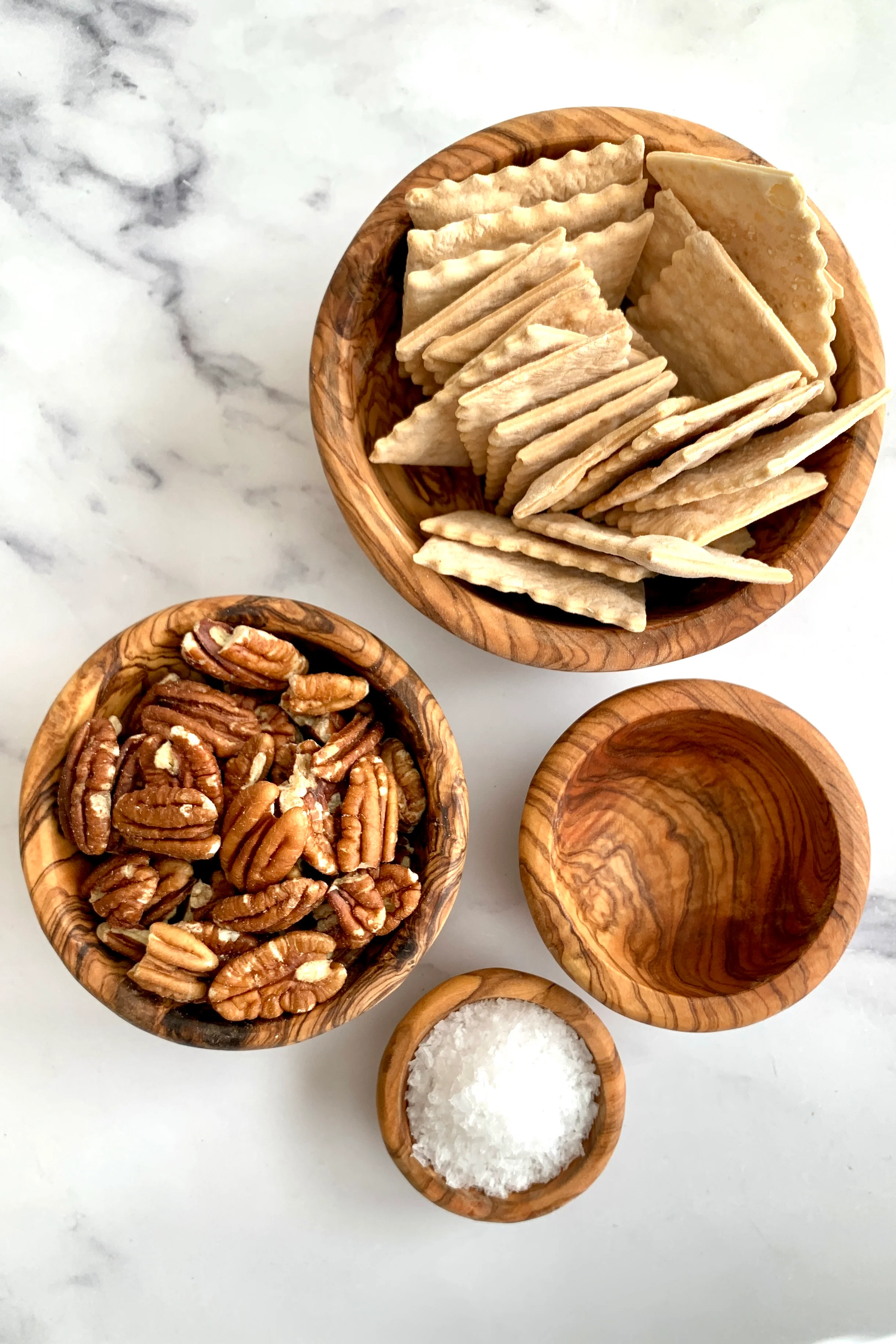 Olive Wood Nesting Bowls - Image 3