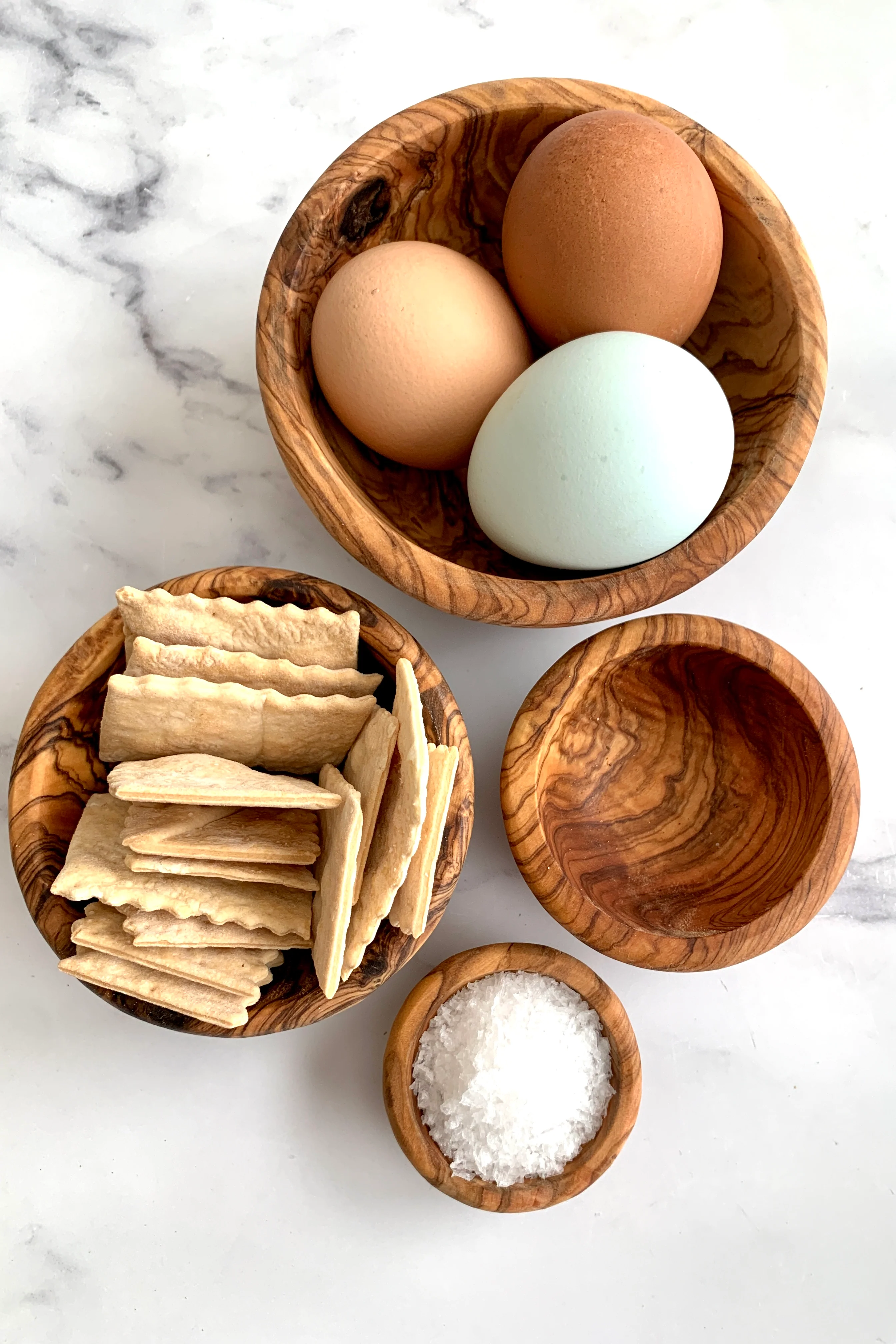 Olive Wood Nesting Bowls - Image 4
