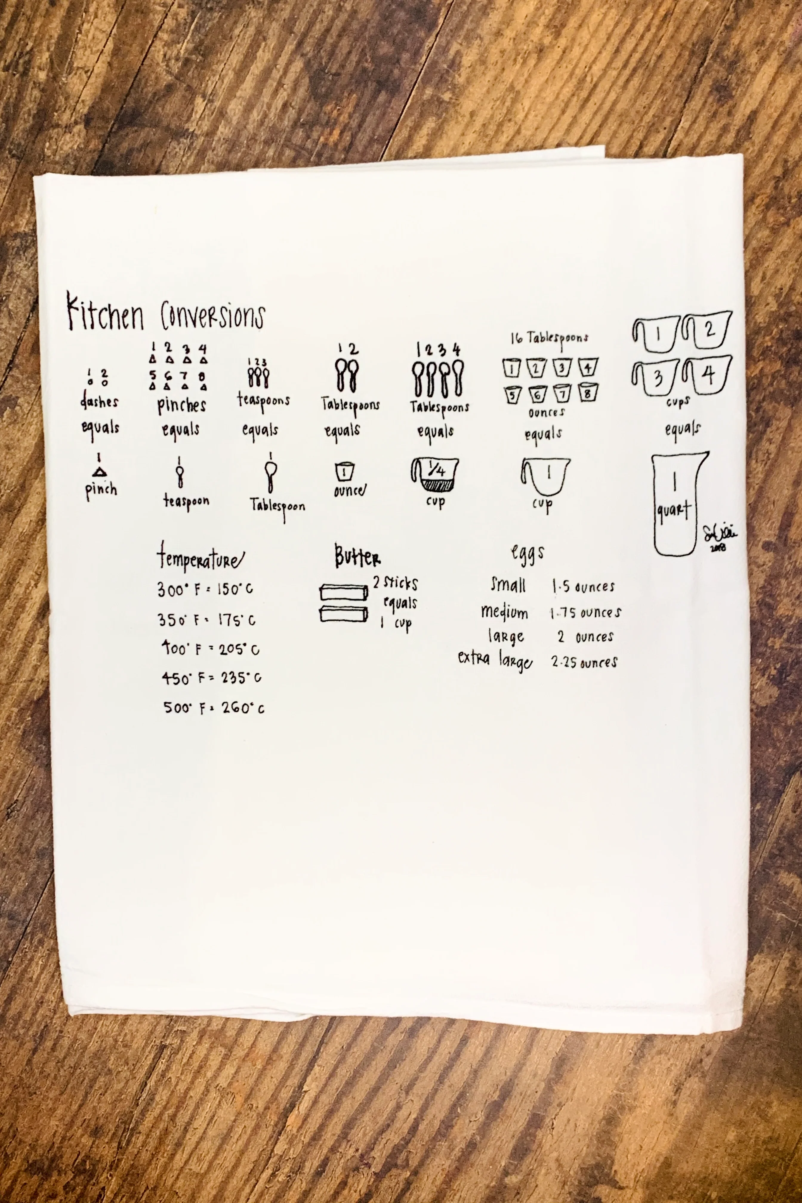 Tea Towels: Variety Prints - Image 4